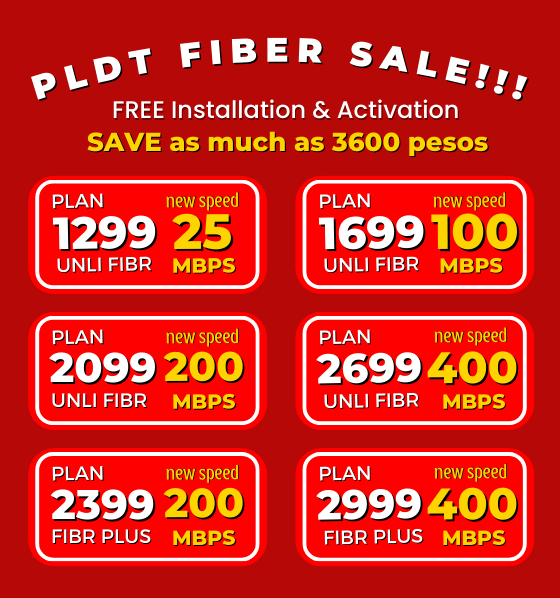 Pldt Online Application Fibr Plans